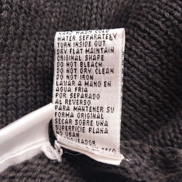 Vintage Trimmings Sweater Sz 22W/42 Black Beaded Floral Crochet Trim Grandmacore - Picture 8 of 8